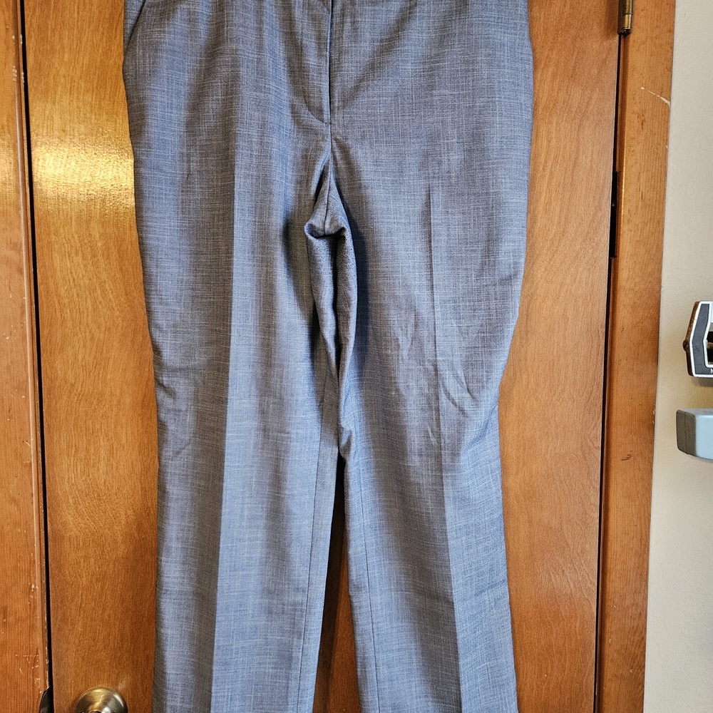 Talbots Petite Blue-Gray Dress Pants